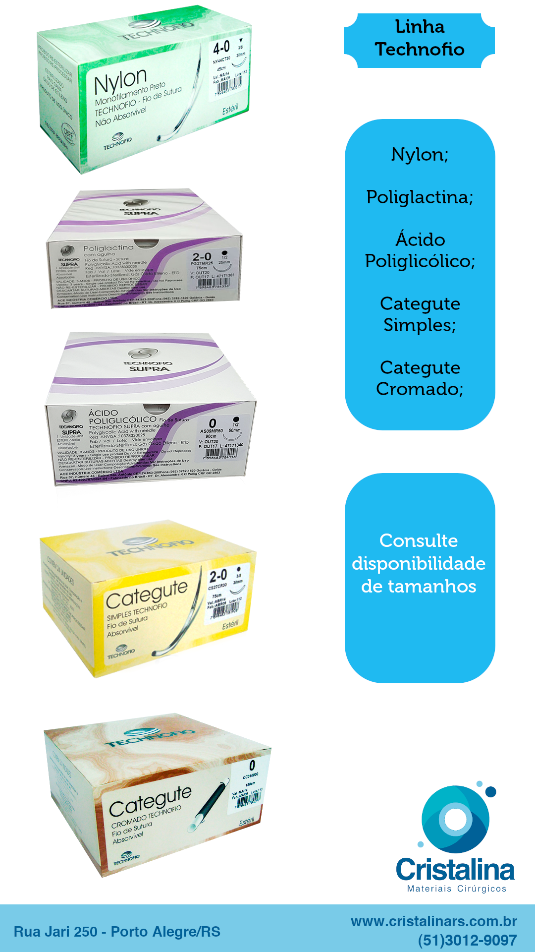 Catgut, Cat gut, catgut cromado, cat gut cromado, mononylon, fio nylon sutura, vicryl, acido poliglicólico, poliglactina 910